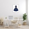 Stupell Industries If You Dress For It Quote Blue Gown Fashion Black Framed Giclee Art - 2 of 4