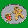 Boy's Star Wars: The Mandalorian Gingerbread Cookies Mando Grogu T-Shirt - 2 of 4