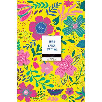 Burn After Writing (Floral 2.0) - by  Sharon Jones (Paperback)