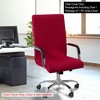 PiccoCasa Swivel Stretch Office Removable Computer Chair Cover 1 Pc - 3 of 4