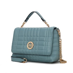 MKF Collection Lola Quilted Vegan Leather Women’s Shoulder Bag by Mia K - 1 of 4