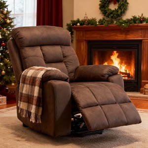 CLIHOME Recliners Lift Chair Relax Sofa Chair Living Room Power Electric Reclining for Elderly - 1 of 4
