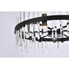 Elegant Lighting Serena 16 - Light Chandelier in  Black - 4 of 4