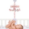 Lambs & Ivy Butterfly Dreams Pink/Purple Musical Baby Crib Mobile Soother Toy - 3 of 4