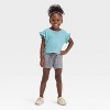 Toddler Girls' French Terry Shorts - Cat & Jack™ - 3 of 3