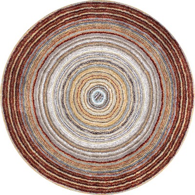 Nuloom Drey Striped Shag Indoor Area Rug