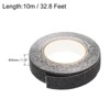 Unique Bargains Anti Slip Grip Non-Slip Traction Tape Frosted for Stair Black 1.2"x32.8ft - 2 of 4
