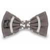 Pavilion Gift Company - Dog Bones Large - 5" x 3" Canvas Pet Bow Tie - Pet Apparel Accessories - 3 of 4