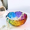 JDICTION 2PCS Flower Tray & Lotus Bowl Silicone Mold Set - Epoxy Resin Casting DIY Kit for Jewelry Holder, Trinket Box, Candle Stand, Home Decor - 3 of 4