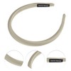Unique Bargains Women's Classic Elegant Sponge Headband 0.59" Width 4.72" ID 1 Pc - 2 of 4