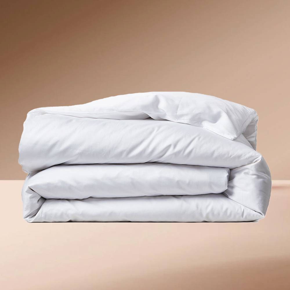 Photos - Bed Linen King/California King 600 Thread Count Heavenly Duvet Cover White - Eucalypso: Luxurious Sateen Lyocell, Machine Washable