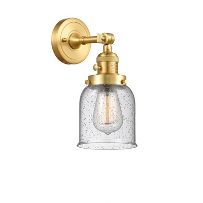 Bell - 1 Light Wall Sconce In Industrial Style-10 Inches Tall and 5 Inches Wide