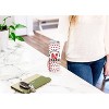 Elanze Designs I'm Just Here For The Treats Red Heart Pattern 20 ounce Stainless Steel Travel Tumbler with Lid For Your On The Go Beverages - 4 of 4