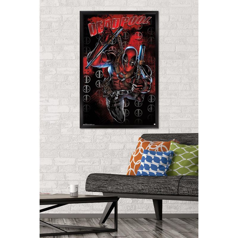 Trends International Marvel Comics - Deadpool Framed Wall Poster Prints, 2 of 7