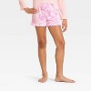 Girls' Wicked x Katie Kime 2pc Long Sleeve Top and Pointelle Pajama Set - Pink - 4 of 4