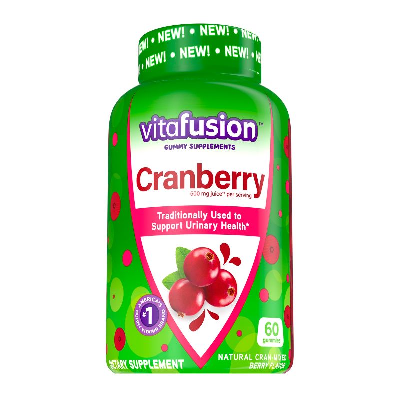 Vitafusion Cranberry Gummy Supplement for Women - 60ct, 1 of 10