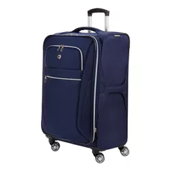 SWISSGEAR Checklite Softside Medium Checked Suitcase - Navy