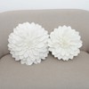 Saro Lifestyle Floral Design Felt Throw Pillow - 3 of 3