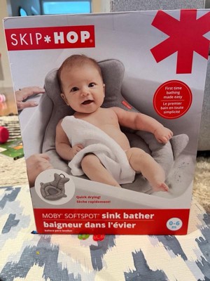 Skip Hop Moby Softspot Sink Baby Bather Gray Target