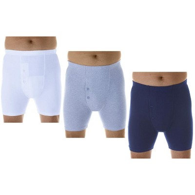 Wearever Men's Reusable Incontinence Boxer Briefs – Light to Moderate Absorbency