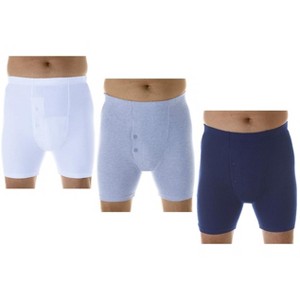 Wearever Men's Reusable Incontinence Boxer Briefs – Light to Moderate Absorbency - 1 of 4