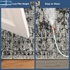 Liora Manne Carmel  Indoor/Outdoor Rug  Black.. - 3 of 4