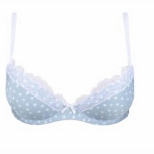 Women's Wo's Pois Sixties Padded Bra - Antigel Boudoir de Filles - 1 of 3