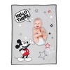 Lambs & Ivy Disney Baby MICKEY MOUSE Picture Perfect Baby Blanket - Gray - 2 of 4