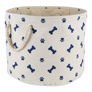 Bone Dry Polyester Pet Bin Paw/Bone - 1 of 4