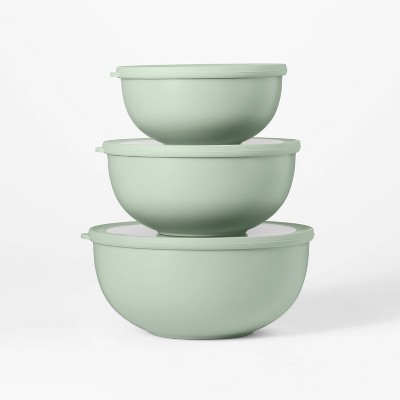 Sale Green mixing/nesting bowl set