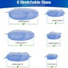 5 Star Super Deals Silicone Stretch Food Lids 12 Pack - Reusable Leak ...