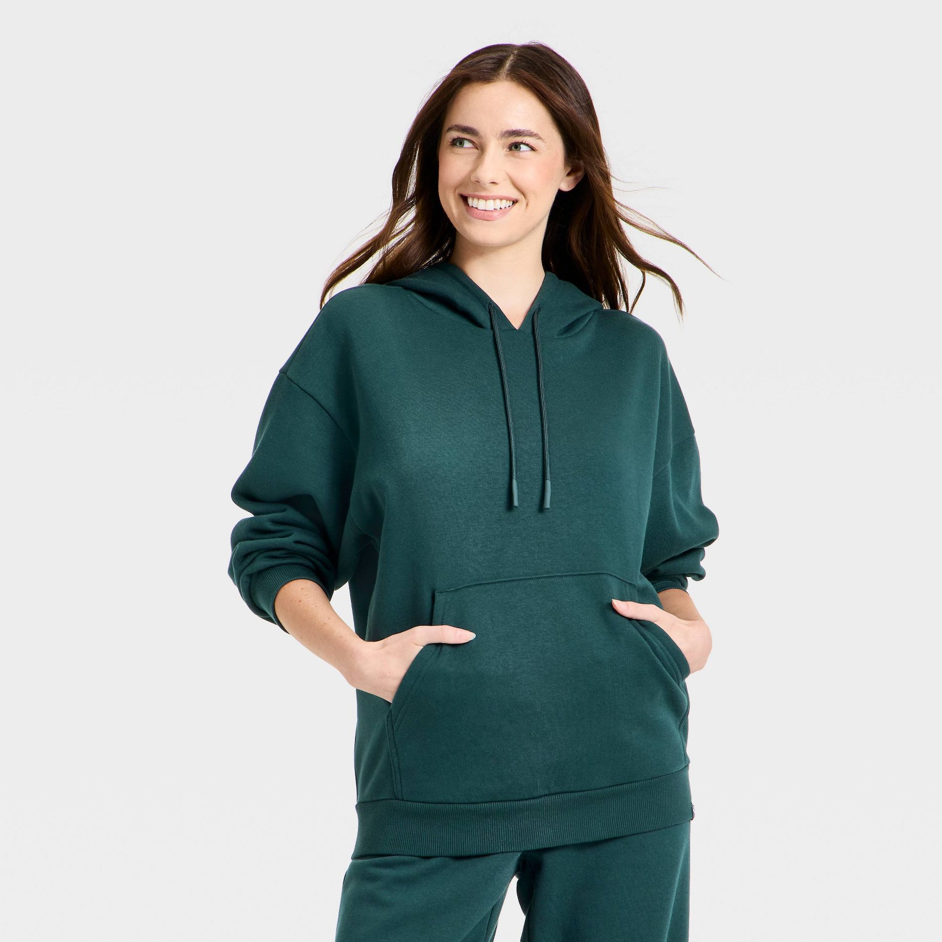Women's Fleece Hoodie Sweatshirt - JoyLab™