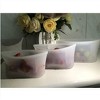 Wikineon 3pcs Reusable Silicone Food Storage Bags - Zip-Top Sandwich & Snack Containers: Safe, Eco-Friendly Alternatives to Disposable Bags - 4 of 4