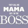 Women's Design By Humans They Call Me Mama But I'm the Boss By Shirz Racerback Tank Top - 2 of 2