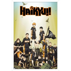 Trends International Haikyu!! - Key Art Framed Wall Poster Prints - 1 of 4