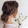Unique Bargains Women's Cute Butterfly Hair Pins 12.20"x6.89"x0.98" Beige 1 Pc - 2 of 3