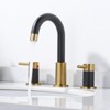 WOWOW 8 in. Widespread Double Handle Bathroom Sink Faucet - 2 of 4