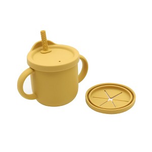 MyKids-USA Baby Anti-Drop And Anti-Spill Binaural Learning Drinking Cup silicone - 1 of 1