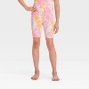 Girls' 2pc Short Sleeve Tight Fit Rib-Knit Pajama Set - Cat & Jack™ - 4 of 4