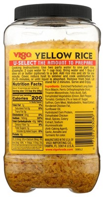Vigo Saffron Yellow Rice - Case Of 4/2 Lb : Target