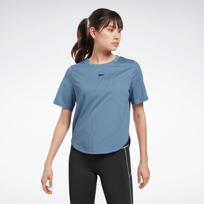 Reebok United By Fitness Perforated T-shirt Womens Athletic T-shirts ...