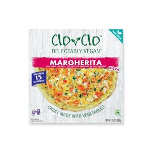 Clo-Clo Margherita Frozen Vegan Pizza - 10oz - 1 of 3