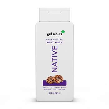 Native Limited Edition Girl Scout Coconut Caramel Cookie Body Wash - 18oz