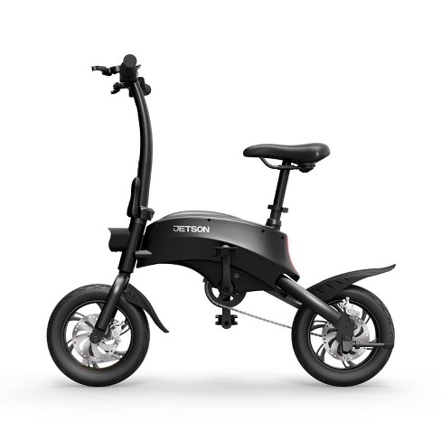 Jetson Axle 12" Foldable Step Over Electric Bike - Black - image 1 of 4