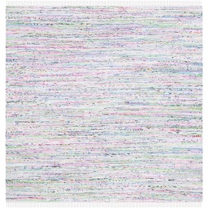 Rag Rug RAR125 Hand Woven Indoor Rugs - Safavieh - 1 of 4