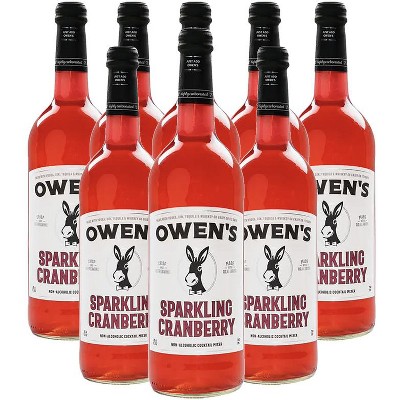 Owen’s Craft Mixers Sparkling Cranberry 8 Pack Handcrafted In The Usa ...