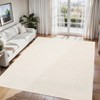 Area Rug for Living Room Machine Washable Modern Abstract Indoor Carpet Ultra Soft Non-Slip Low Pile Bedroom Accent Carpet - 3 of 4
