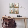 Stupell Industries Baby Animals in Woods 4pc Canvas Set - 2 of 4