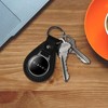 Friends Logo White Black Leather Keychain - 4 of 4