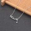 Wife Greeting Card Gift Sterling Silver Love Necklace Women Ginger Lyne Collection - 4 of 4